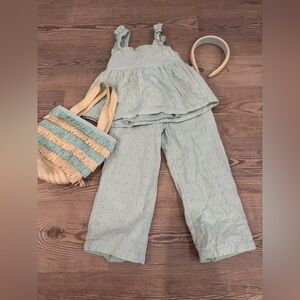 TODDLER CUPCAKE AND CASHMERE MATCHING SET WITH PURSE AND HEADBAND